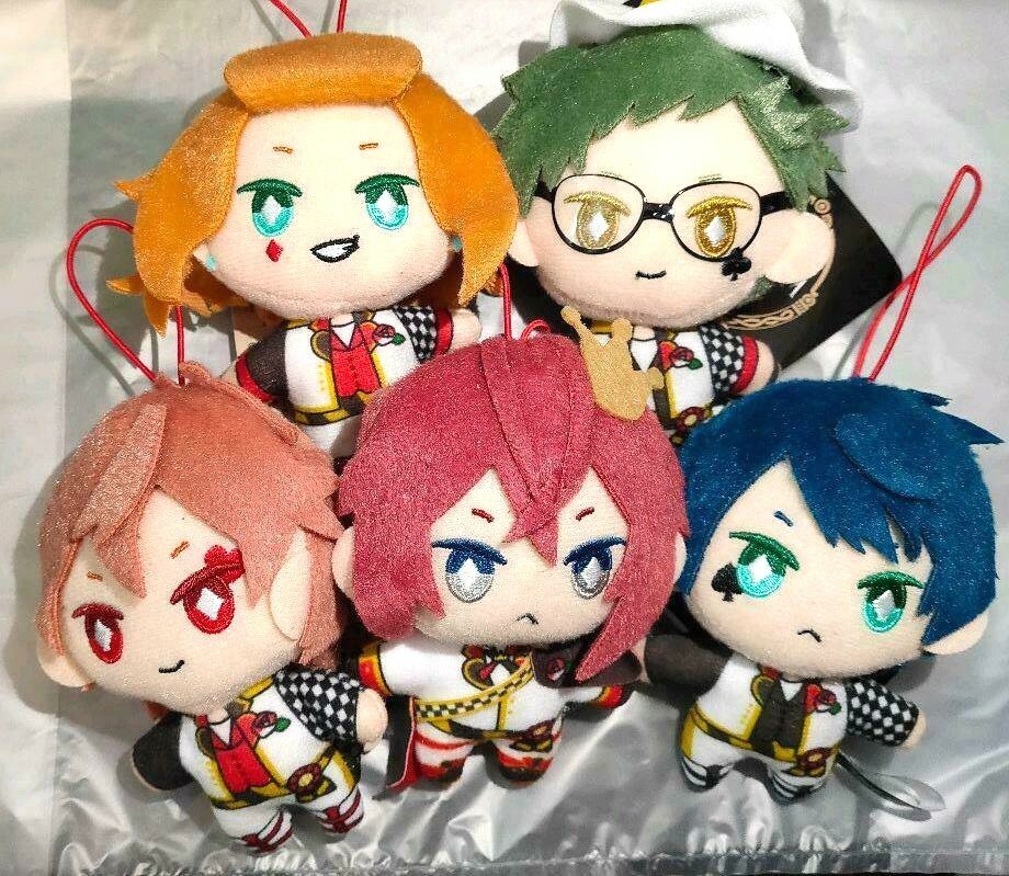 Twisted Wonderland マスコット ぬいぐるみ RARE Disney Twisted Wonderland Mascot Plush HEARTSLABYUL Set