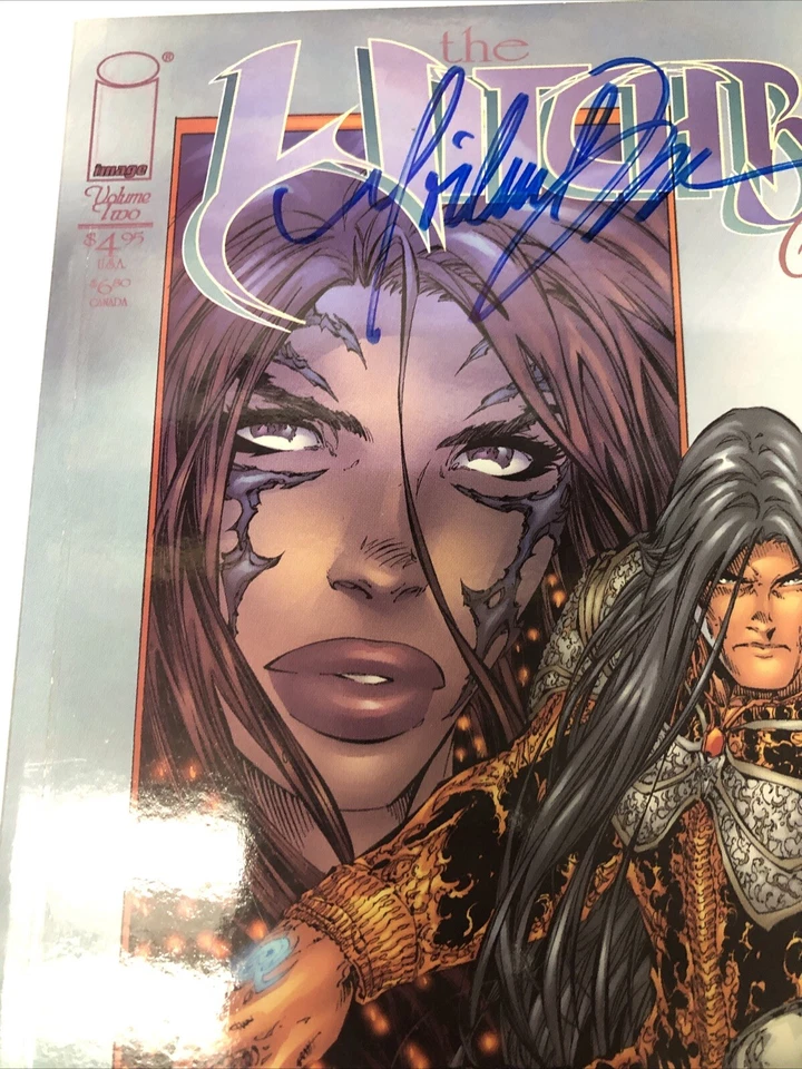 The Witchblade (1996) # 2 (VF/NM) Variant • Image Comics • Signed Michael Turner - Image 3 of 4
