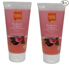 VLCC Mulberry & Rose Face Wash Combo (150 ml*2)-