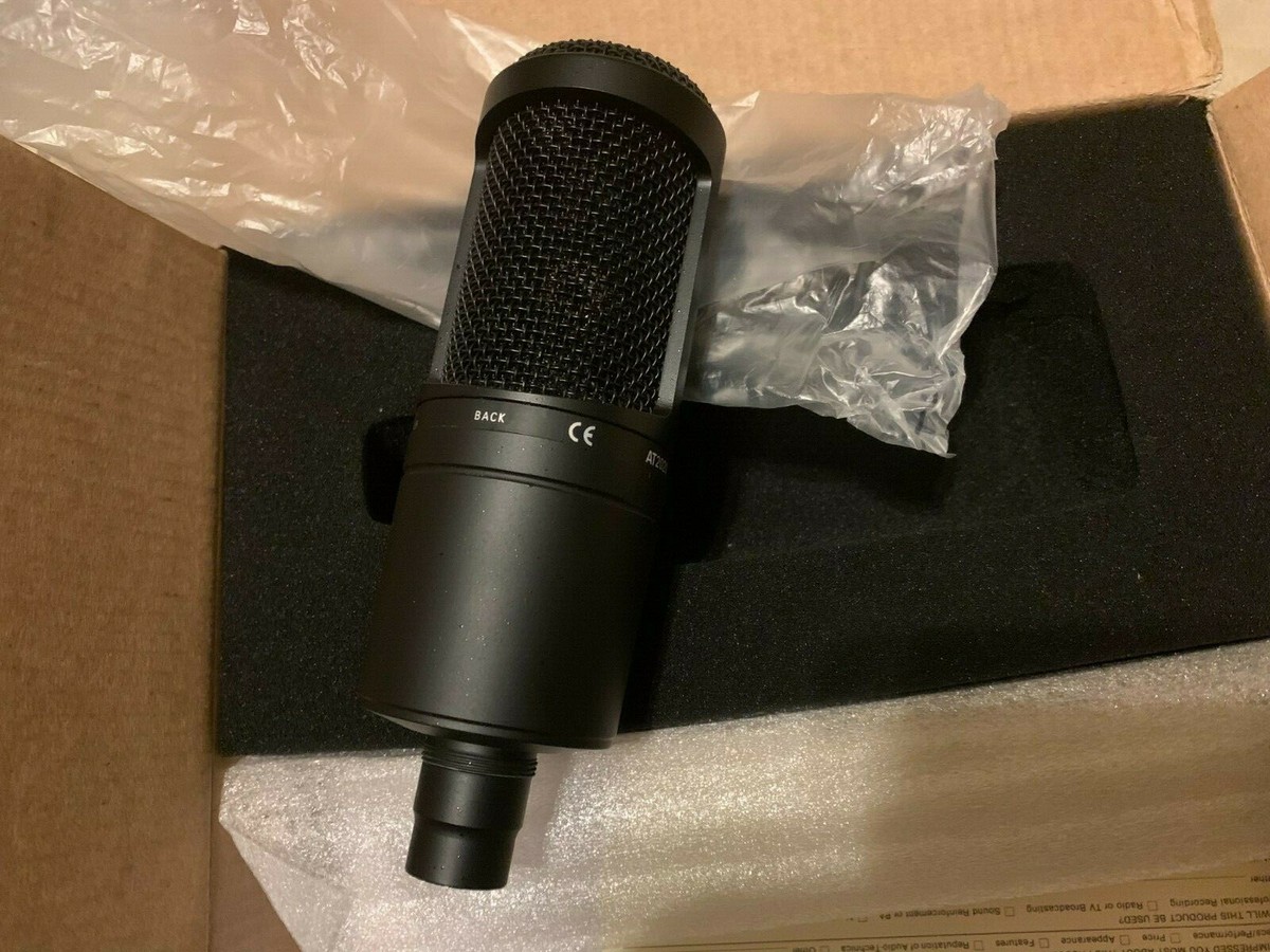 audio-technica AT2020 美品 Amazon.com: Audio-Technica AT2020 XLR Cardioid Condenser