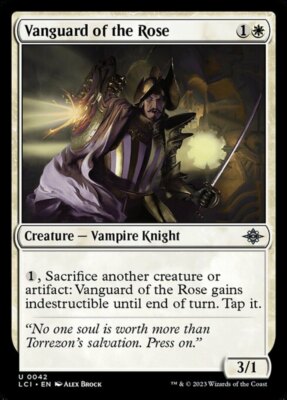 Vanguard of the Rose NM-Mint The Lost Caverns of Ixalan MTG