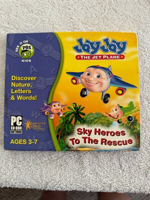 JayJay The Jet Plane Sky Heroes To The Rescue Windows 95/98