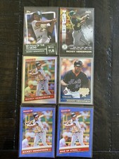 Rickey Henderson (6) 2020 Topps Stadium Club Bash and Burn #BAB9 Silver Prizm 4