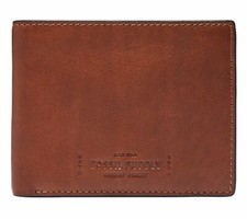 FOSSIL Gregg Bifold Geldbörse Medium Brown Braun Neu