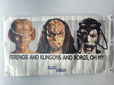 FEDERACJA STAR TREK PLAKAT NAUKOWY FERENGIS I KLINGONY I BORGS, OH MY!