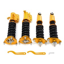 24 Click Damper ADJUSTABLE Coilover Lowering Kit For SUBARU BRZ 13-20 ZC6