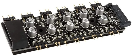 Lamptron SP101 10x Adressable-RGB-Hub für Aura, Fusion und Mystic