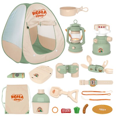 Contixo Kids Camping Gear Set - Indoor & Outdoor Adventure Toys