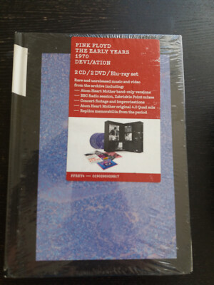 Pink Floyd  The Early Years 1970 Devi/ation BOX 2CD+2DVD+Blu-ray NEW AND SEALED