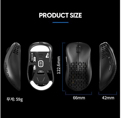 Pulsar XLITE V2 Ultra Light Wireless Professional Gaming Mouse
