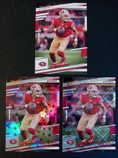 (3) 2022 Panini Prestige Diamond/Astral/Base Trey Lance #264 San Francisco 49ers