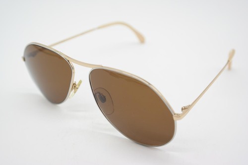 Lunettes De Soleil Vintage Rodenstock LIFESTYLE 7056 GW Argent Or Ovales - Bild 3 von 6