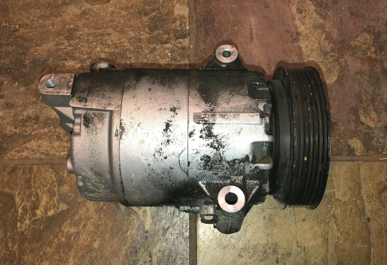 2006 2007 2008 MASERATI QUATTROPORTE A/C COMPRESSOR, PART# 01140703, GENUINE OEM