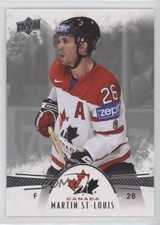 2016 Upper Deck Team Canada Juniors Men's Team Martin St Louis #96 HOF 2o7