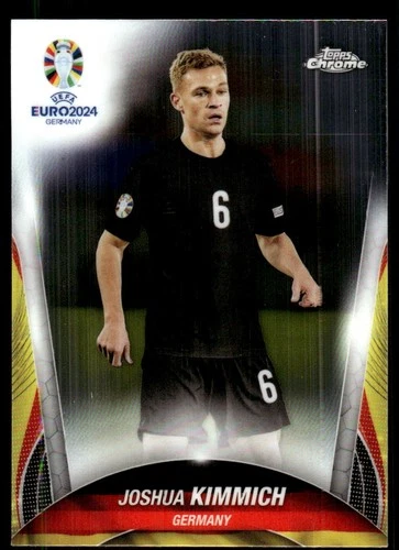 Joshua Kimmich 2024 Topps Chrome UEFA EURO #40 Germany AutographDen