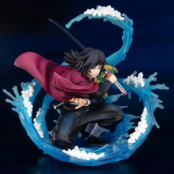 Figura BANDAI Demon Slayer Giyu Tomioka Respiración de Agua Figuarts CERO
