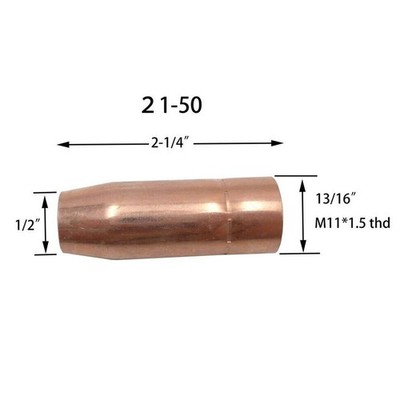 Für Weld Pak 100 100HD 140HD 175HD MIG Brenner Düsenspitzen Kit Kupfer Materia