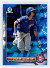 2022 Bowman Chrome Sapphire Edition #BCP-240 Cristian Hernandez Cubs