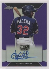2018 Leaf Metal Draft Purple 17/25 George Valera #BA-GV1 Auto y5m