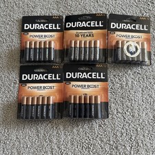 5 X12 Pack Duracell Power Boost Batteries Total 60 AAA NEW Sealed