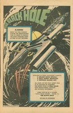 1979 Walt Disney The Black Hole Movie Advertisement Ad Multicolor Paper Vintage