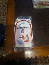 Vintage 1983 Intex The Wet Set 20" Inflatable Beach Ball 59020 New
