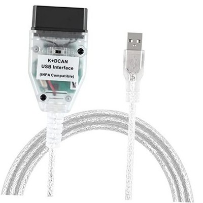 K+CAN K+DCAN Car Diagnostic Scanner Cable OBD USB Interface with Switch for Car