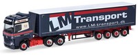 Herpa - MERCEDES-BENZ Actros B.G.Sz. 6X4 Mit 3-Achs-AnhäNger Lm Transport - 1...