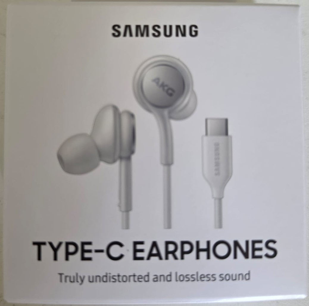 Genuine Samsung AKG USB Type- C Earphones EO-IC100, White