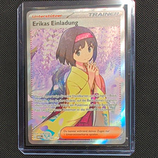 Pokémon TCG Erikas Einladung 196/165 151 Tra...