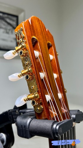 Guitarra clásica de concierto hecha a mano Shinano SC-20 (1972) - Imagen 8 de 13