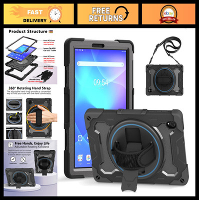 360 Rotating Kickstand Tablet Case for 10.3'' Lenovo Tab M10 & K10 - Rugged, Kids