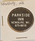 Parkside Inn Newberg, WI Plastic Good For Token #3603 — photo 1