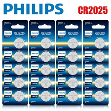 Lot Philips 3V LITHIUM Battery CR2025 2025 BR2025 DL2025 Button Cell Batteries