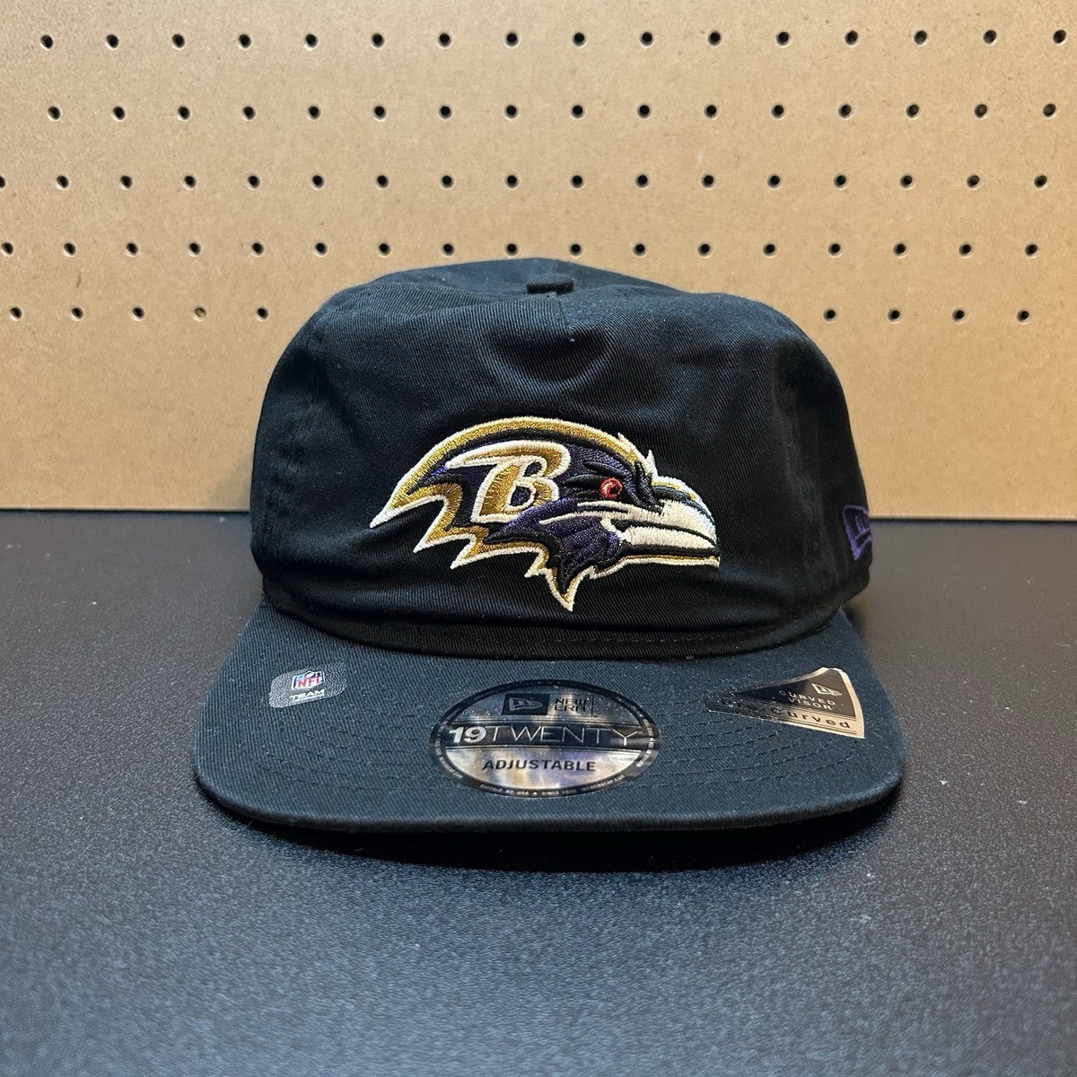 Baltimore Ravens Hat Cap Snap Back Black New Era 19TWENTY NFL