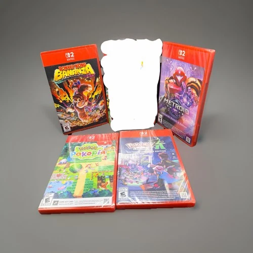 Polemic Pokopia ZA Donkey Kong Metroid Nintendo Switch 2 | Game Lot New