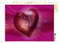 Calvendo Puzzle The Abstract Heart | 1000 Pieces, Finished Size 25.2 × 18.9 In (