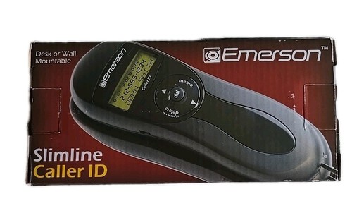Emerson Telephone Phone Slimline Caller ID Call Waiting Large Button READ,New - Zdjęcie 4 z 4
