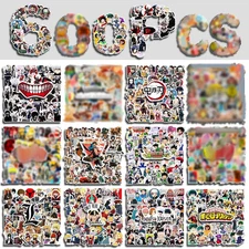 Large Anime Stickers Mixed Pack,600Pcs Mixed with Classic Anime Theme Sticker Pa