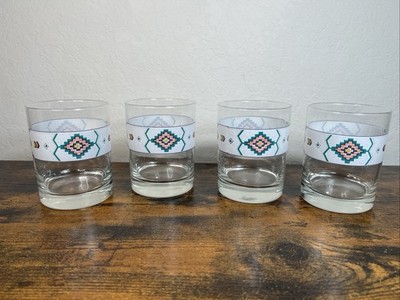 VTG Studio Nova Adirondack 10 Oz Double Old Fashioned Glass 4 1/4  Set Of 4