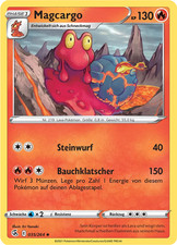 Magcargo / Pokémon Karte / Deutsch / Fusionsangriff / 035/264 / FST 035 / Revers