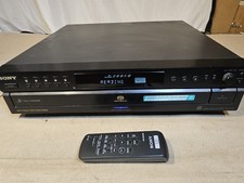 Sony SCDCE595 Super Audio CD Player 5disc Remote Tested Working G2U Great Cond