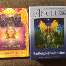 Angel Tarot Cards 78 Card Deck Radleigh Valentine unused  Angel Oracle Cards