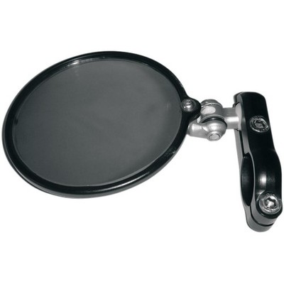 CRG [HSLS-200-L] Hindsight LS (Lane Split) Left Bar End Mirror Black