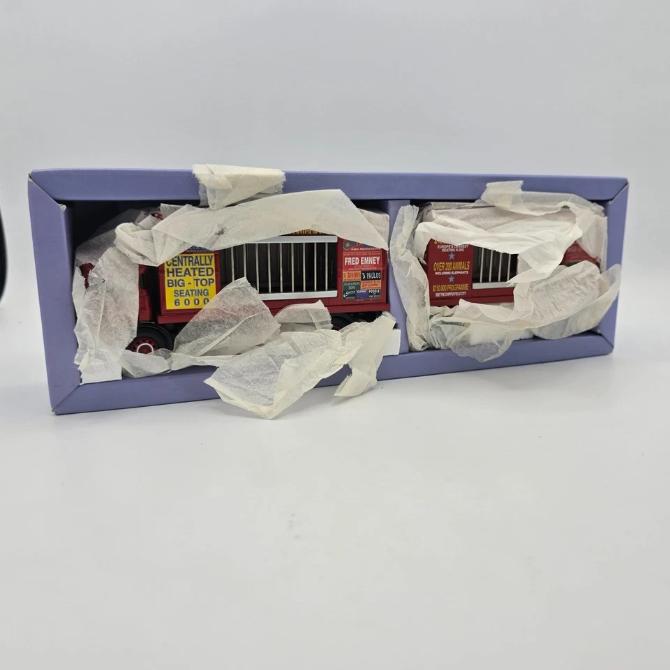 Corgi Classics Chipperfields Circus No 97889 AEC Cage Truck. - Image 3 of 3