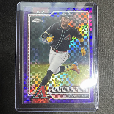 Topps 2022 Topps Chrome Geraldo Perdomo #228 Diamondbacks Serial 05/75