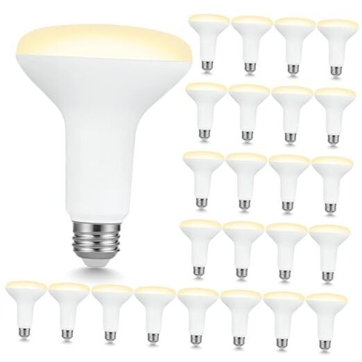  BR30 LED Recessed Can Light Bulbs, 7.5W Equivalent 24 Pack 