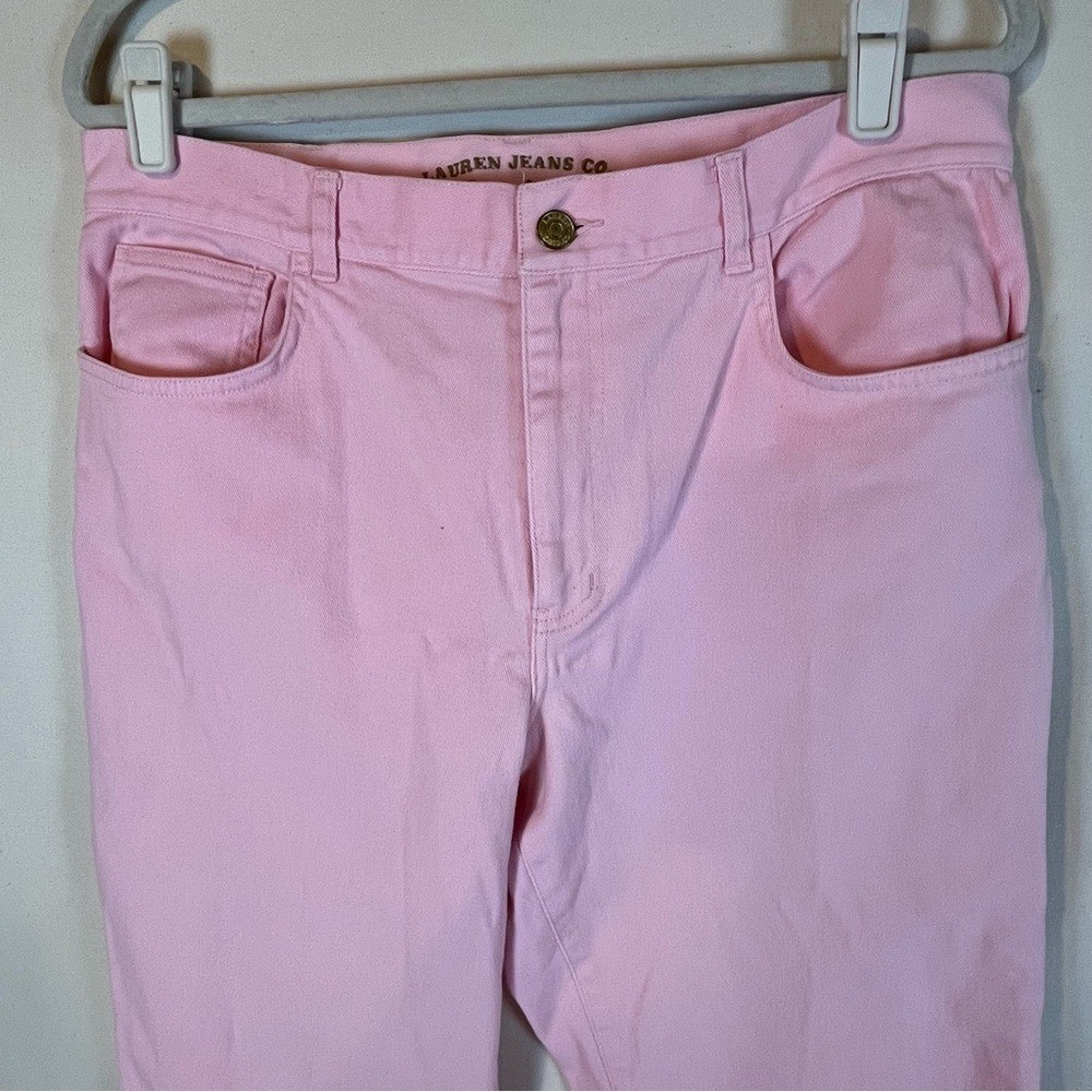 Lauren Jeans Co. Pink Capri Pants 12
