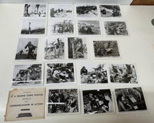 WWll Official US Marine Corps Photos Set No. 23 20 Photos Comm in action