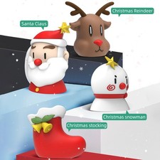 New Wireless Portable Bluetooth 5.0 Speaker Christmas Gift Santa Snowman Speaker